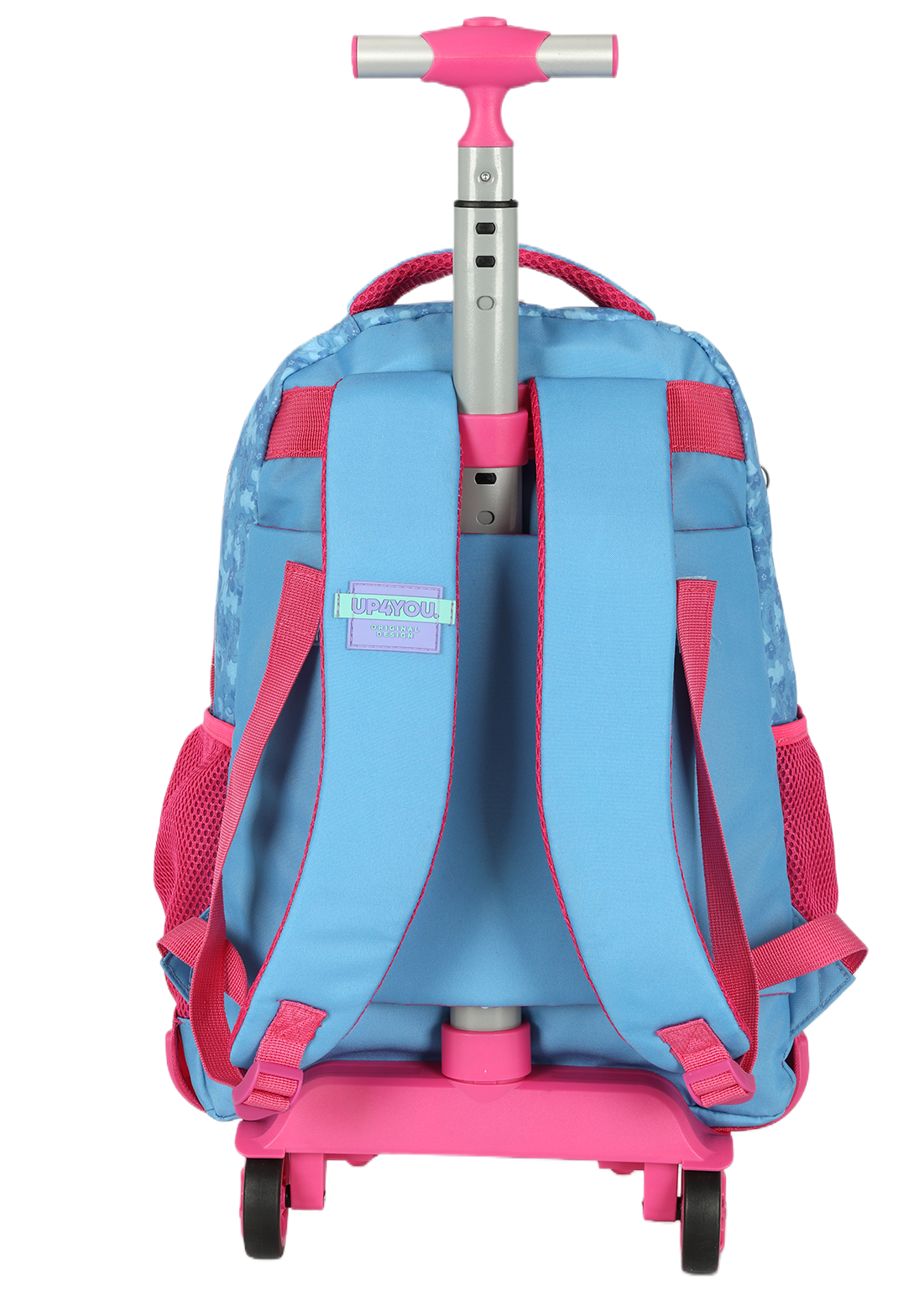 Mochila Escolar com Rodinhas Stitch Sorvete – Disney Luxcel