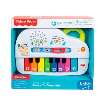 Fisher-Price - Piano Cachorrinho - Aprender e Brincar