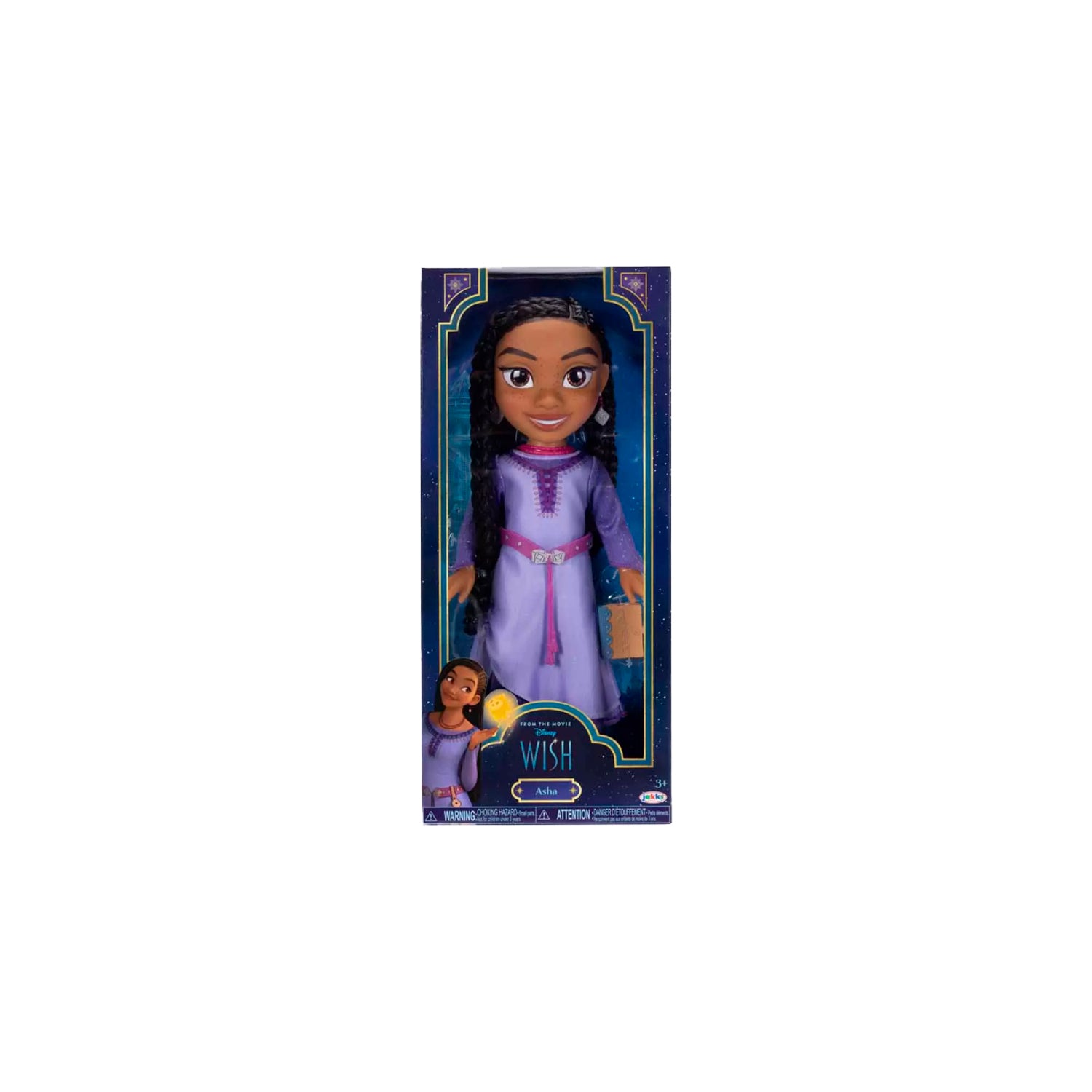 Boneca Asha de 35cm - Wish, O Poder dos Desejos