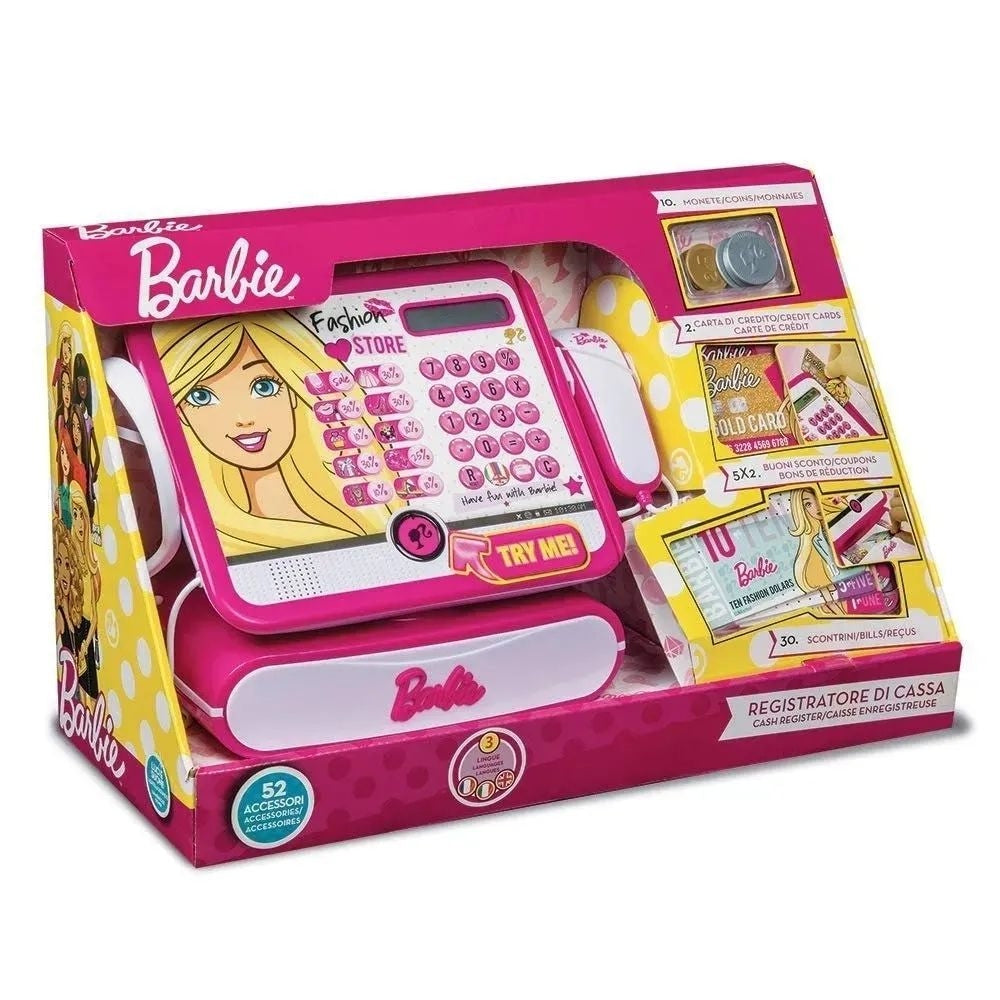 Caixa Registradora Luxo Barbie - Fun
