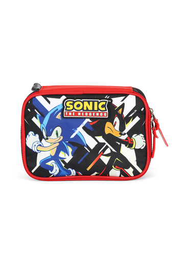 Estojo Escolar Sonic e Shadow Oficial Luxcel