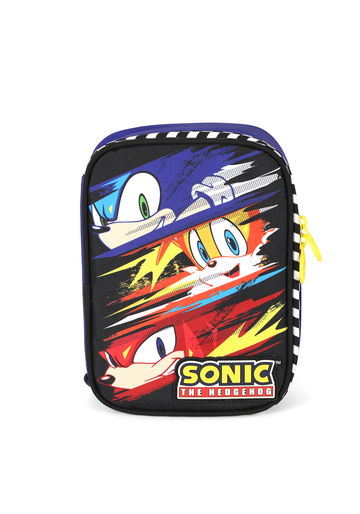 Estojo Escolar Sonic The Hedgehog Oficial Luxcel