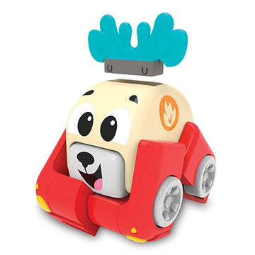 Carrinho Divertido Vermelho - Shiny Toys