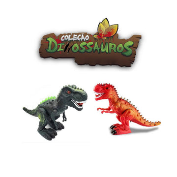 Dinossauro Tiranossauro Rex com Som e Luz 26 cm - Zoop Toys