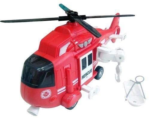Helicóptero de resgate com luz e som 1:16 - Shinny Toys