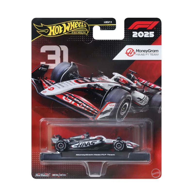 Hot Wheels Premium F1 Team Haas Esteban Ocon Formula 1 2025