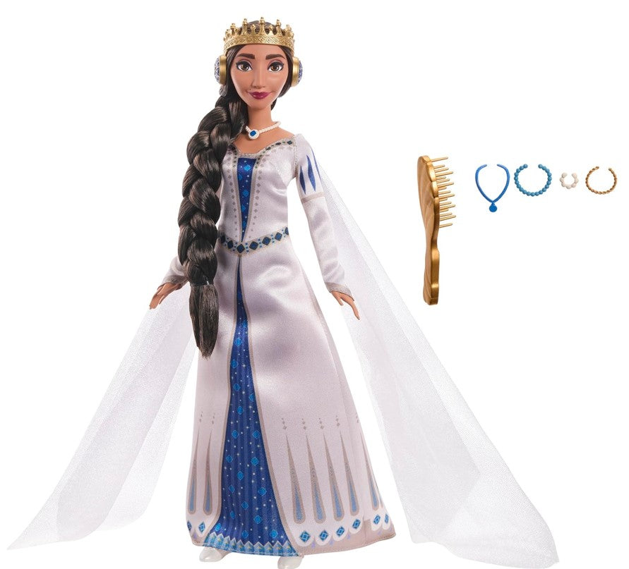 Boneca Rainha Amaya Disney Wish - Mattel