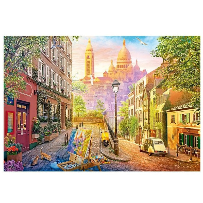 Quebra-cabeça 1000 peças Charme Parisiense - Grow