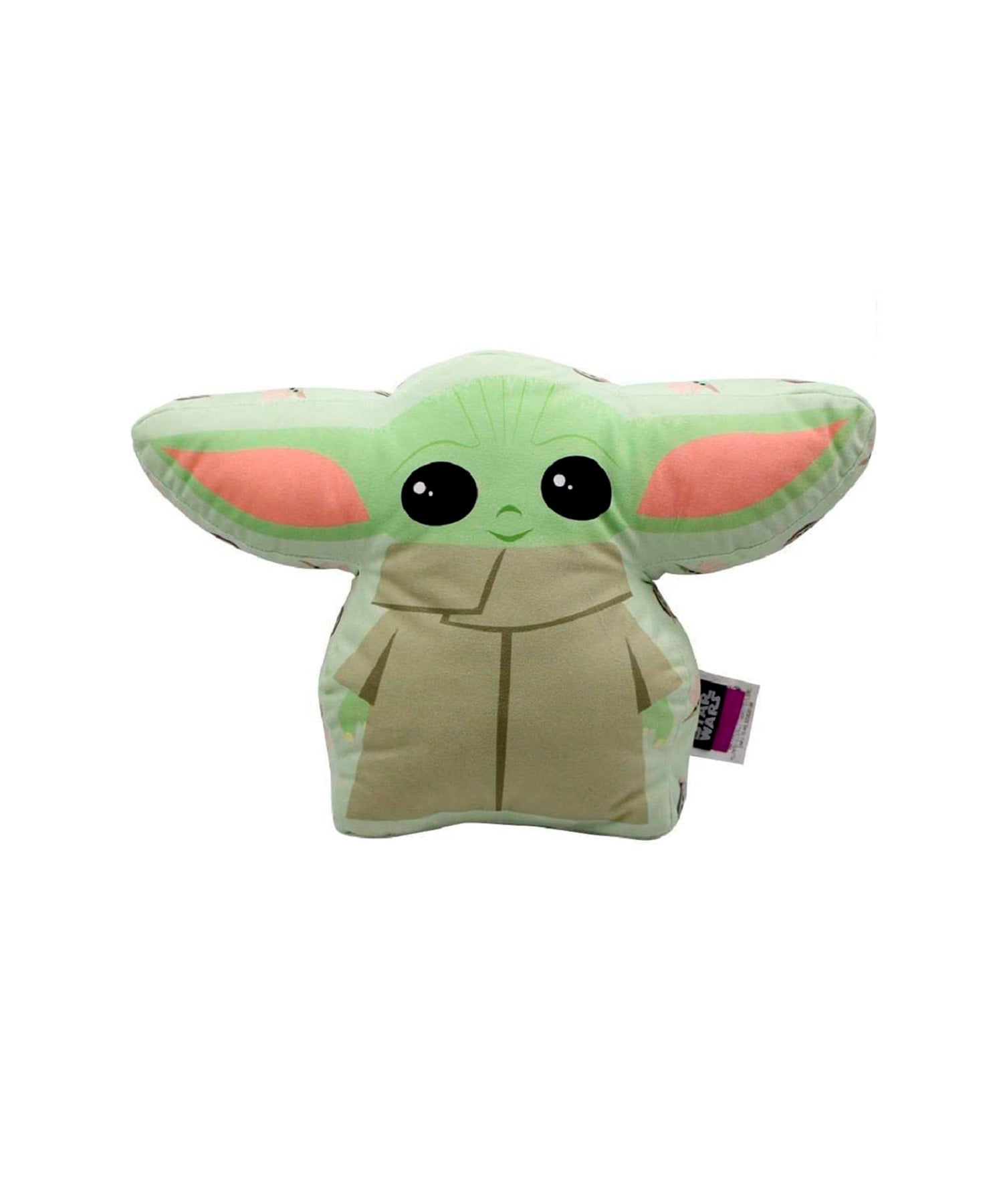 Almofada Fibra - Formato Baby Yoda - Star Wars