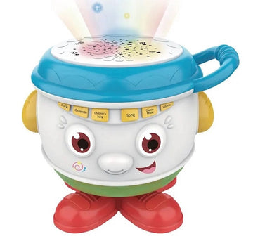Tambor Mágico Infantil com Atividades Luz e Som - Zippy Toys