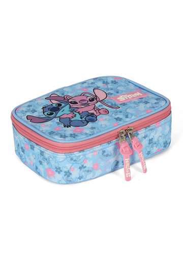 Estojo Escolar Stitch + Angel – Disney Luxcel