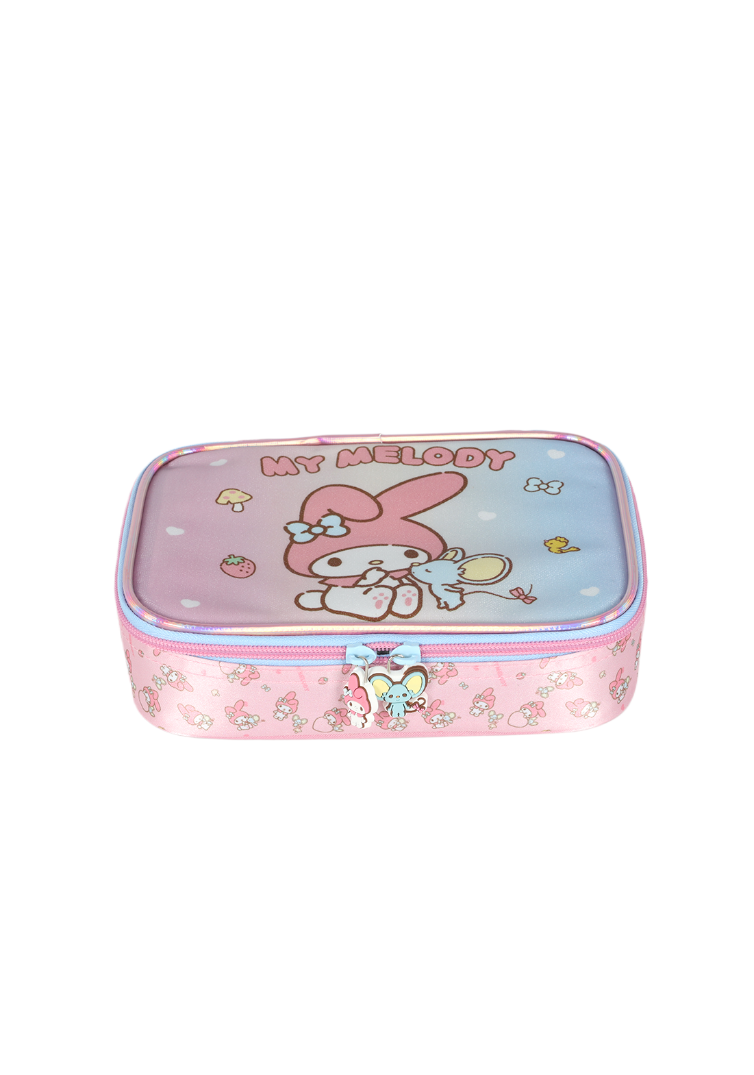 Kit Mochila e Estojo My Melody Luxcel - Doçura e organização para a rotina escolar