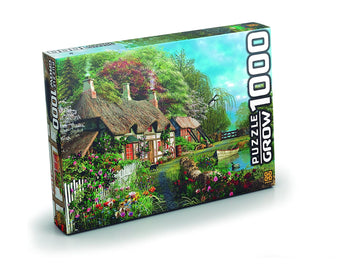 Quebra-Cabeça Puzzle Casa no Lago - 1000 Peças - Grow