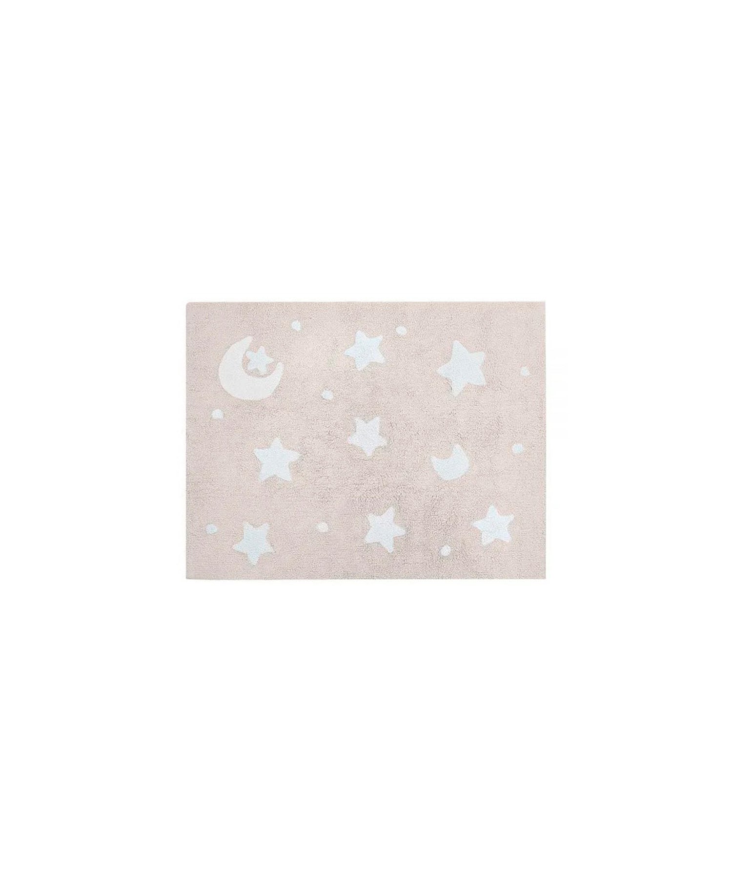 Tapete Sky Bege e Branco Estrelado - Nina & Co.