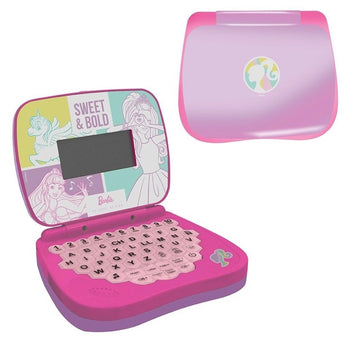 Laptop Barbie Bilíngue - Candide Rosa 1812