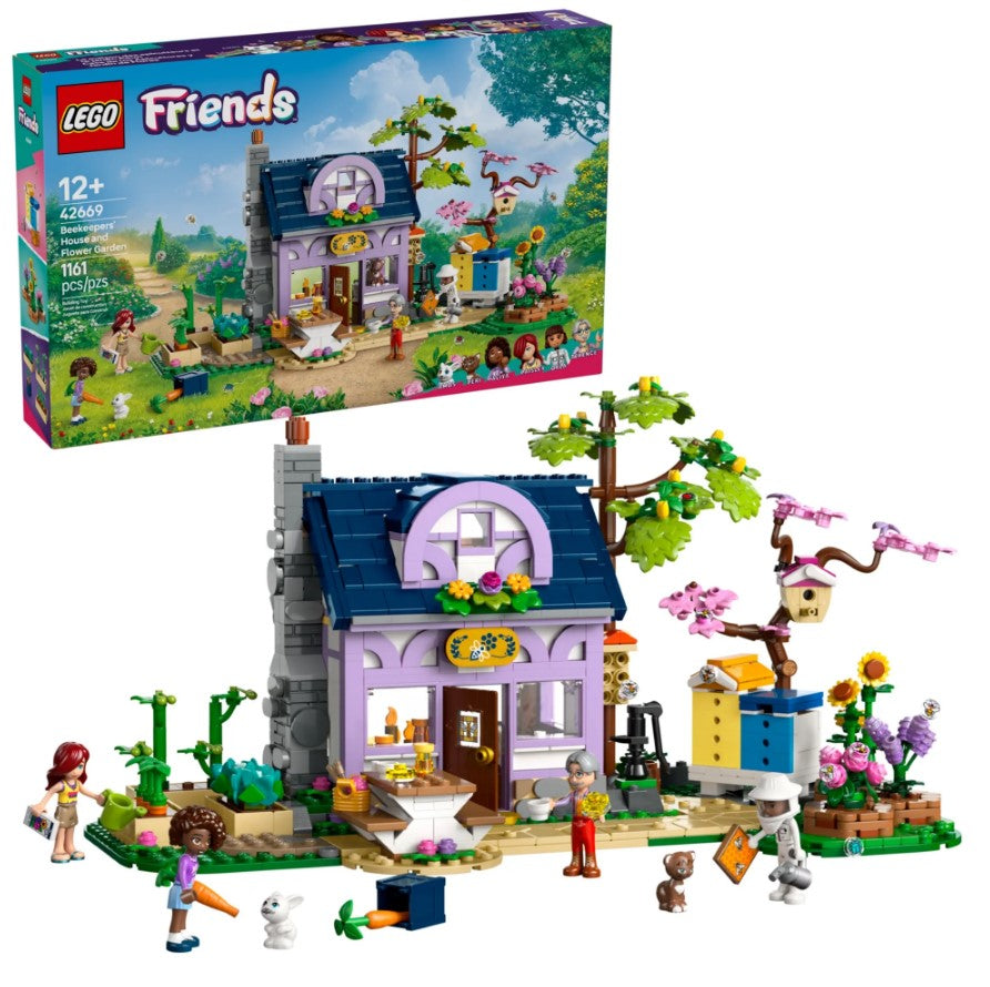 Lego Friends Casa Apicultor e Jardim de Flores 42669