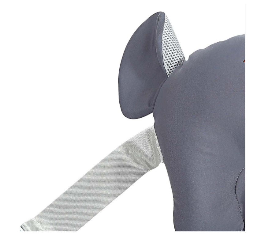 Almofada de Banho para Bebê Cinza Elefante 521