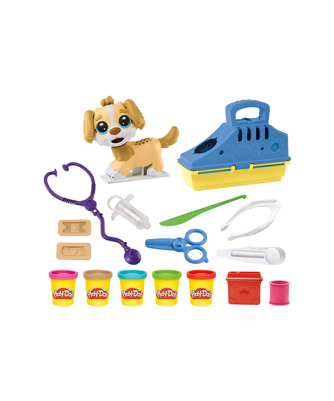 Conjunto Massinha Play-Doh Veterinário Pet Shop
