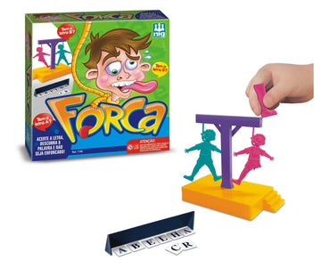 Jogo da Forca Com Bonecos Montáveis - Nig Brinquedos