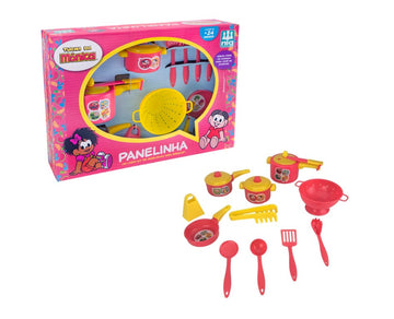 Kit Cozinha Infantil Panelinhas Turma da Mônica - Nig