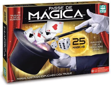 Jogo Passe de Mágica 25 Truques - NIG 1300