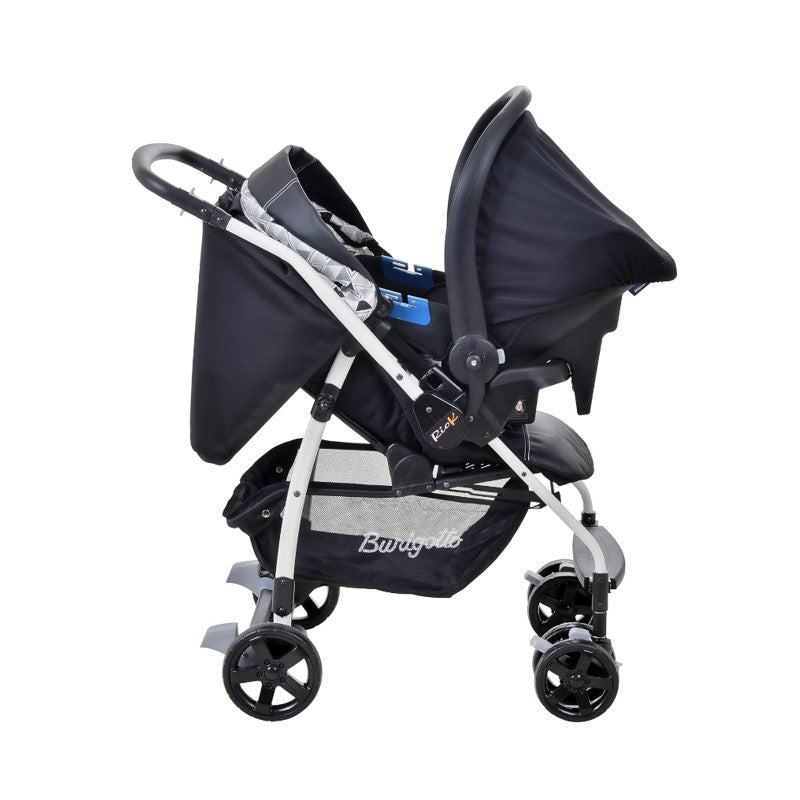 Carrinho de Bebê com Bebê Conforto Rio k-Astratto - Burigotto