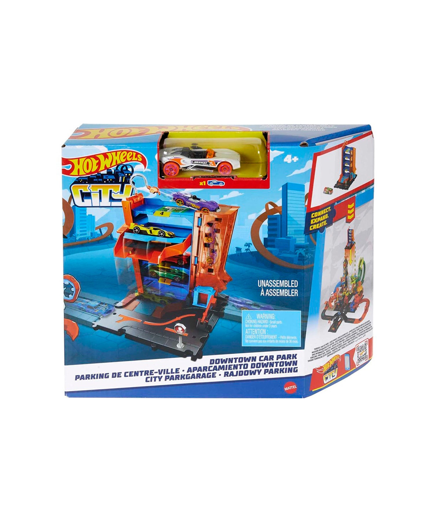 Hot Wheels City Reboque De Dragão Com Carrinho Gtk42 Mattel