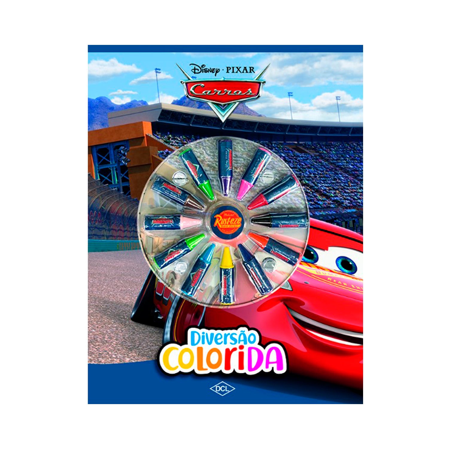Livro Disney - Cores - Carros 3