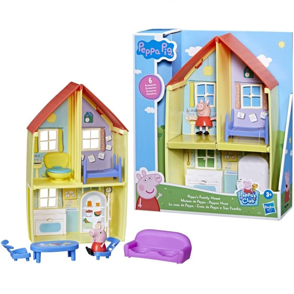 Peppa Pig Casa da Peppa e sua Família Hasbro F2167 - Star Brink