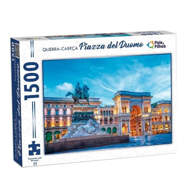 Quebra-Cabeça, 1500 Peças Piazza Del Duomo - Pais & Filhos