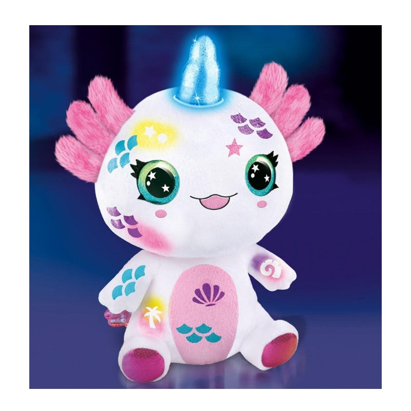 Pelucia Axolote Airbrush Plush Com Luz - Fun