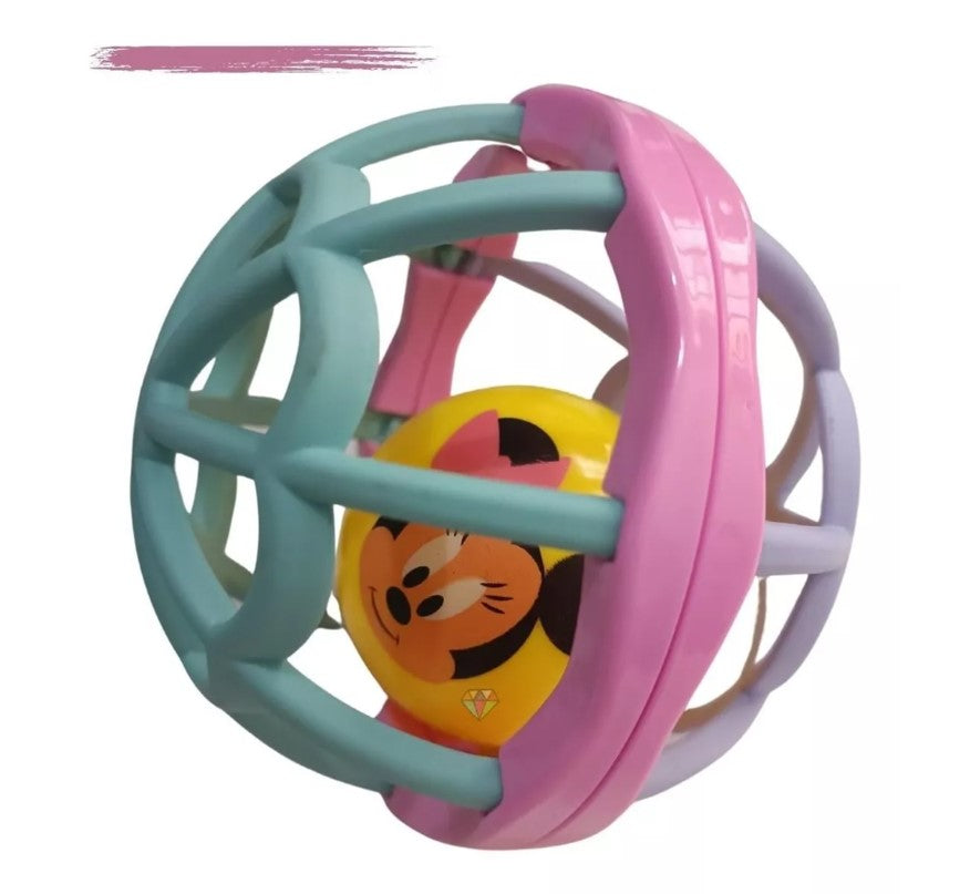 Chocalho Bolinha Disney Baby Minnie 20309 - Yes Toys