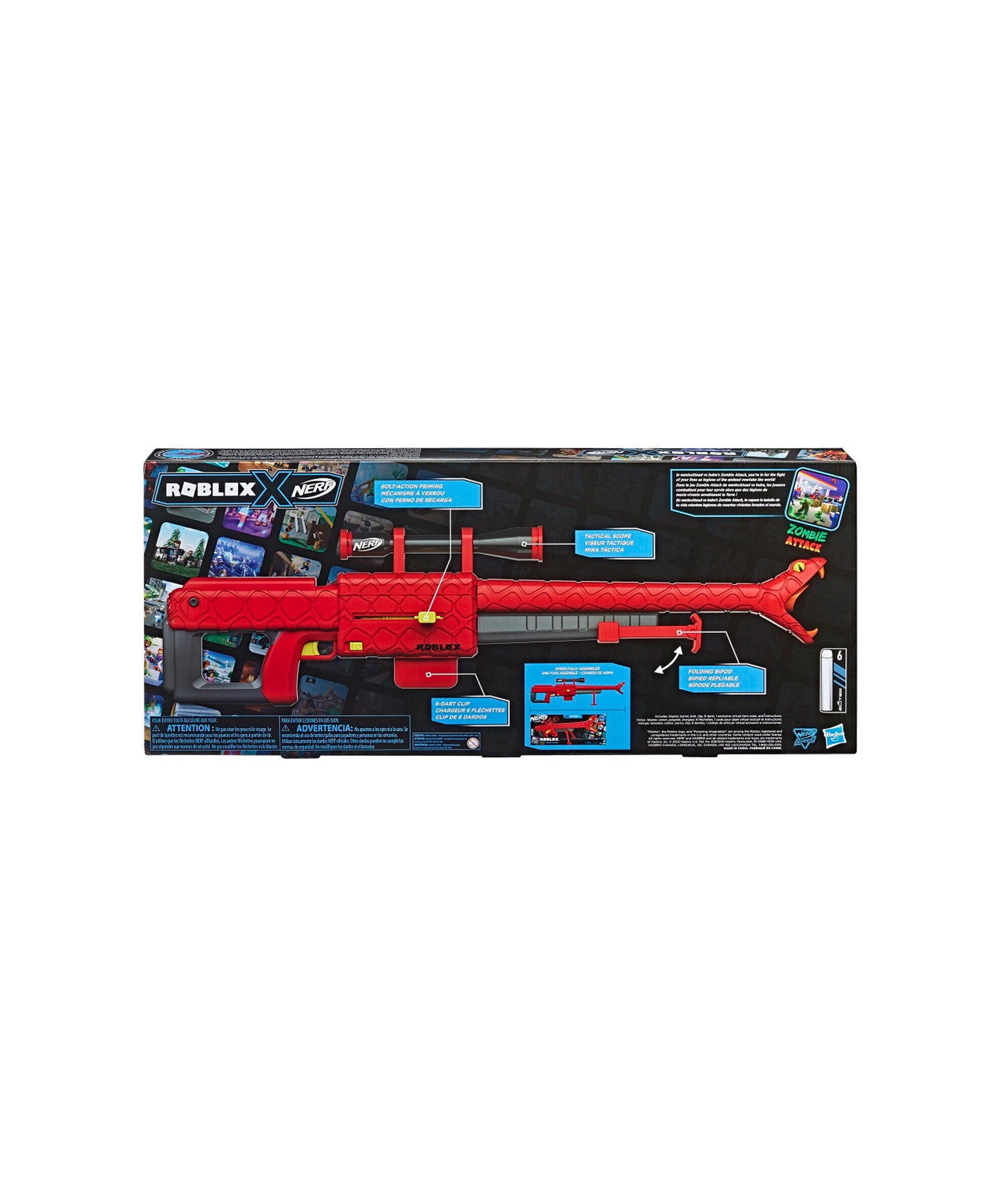 NERF ROBLOX ZOMBIE ATTACK VIPER STRIKE/F5484