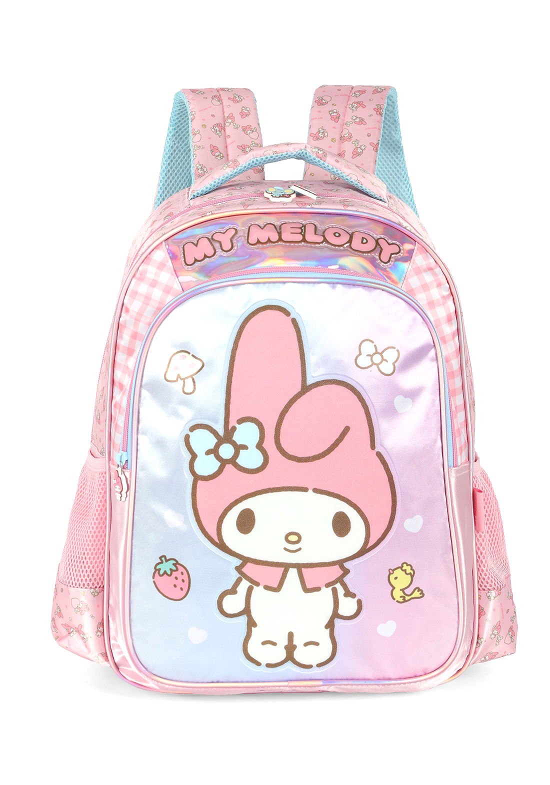 Kit Mochila e Estojo My Melody Luxcel - Doçura e organização para a rotina escolar