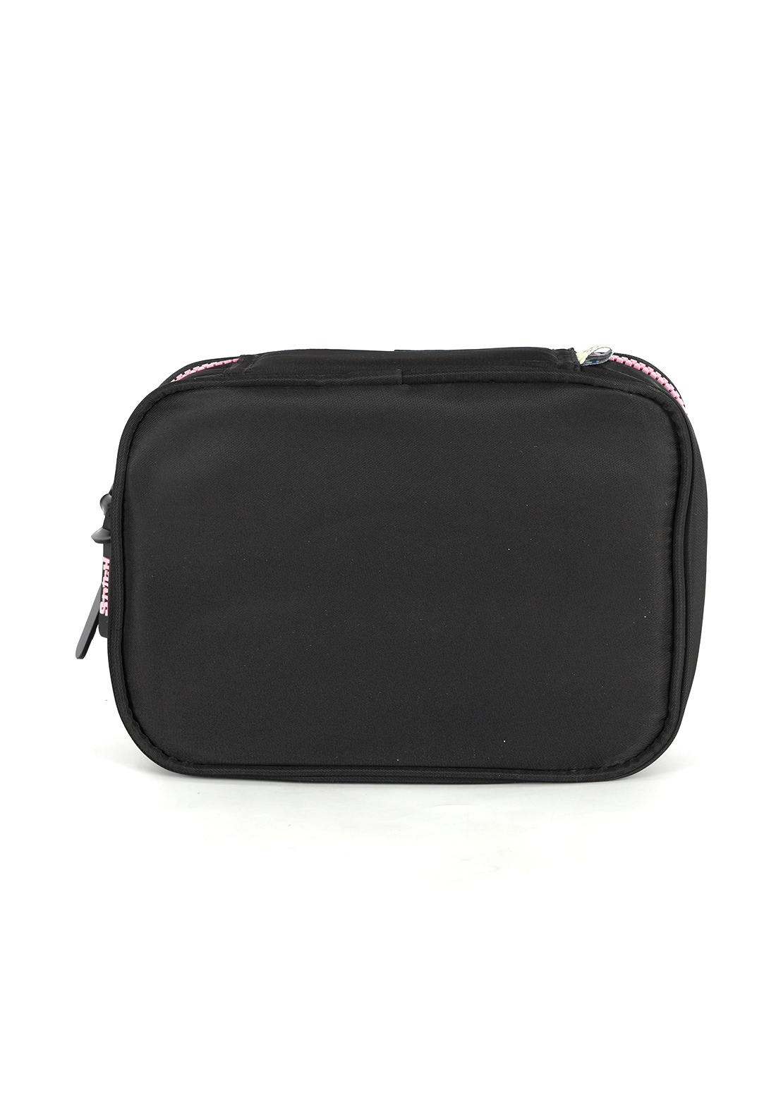 Estojo Box Organizador Stitch Disney Luxcel Preto e Pink Ohana