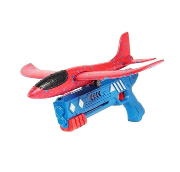 Brinquedo De Avião Lançador Catapulta Espuma - Shiny Toys