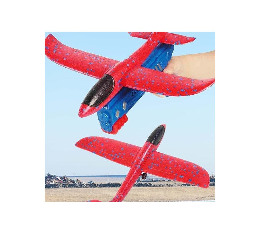 Brinquedo De Avião Lançador Catapulta Espuma - Shiny Toys