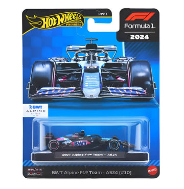 Hot Wheels Premium F1 Team BWT Alpine A524 Pierre Gasly Hrv11 2024