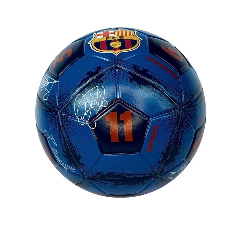 Bola De Futebol N5 Barcelona Assinaturas - Futebol e Magia