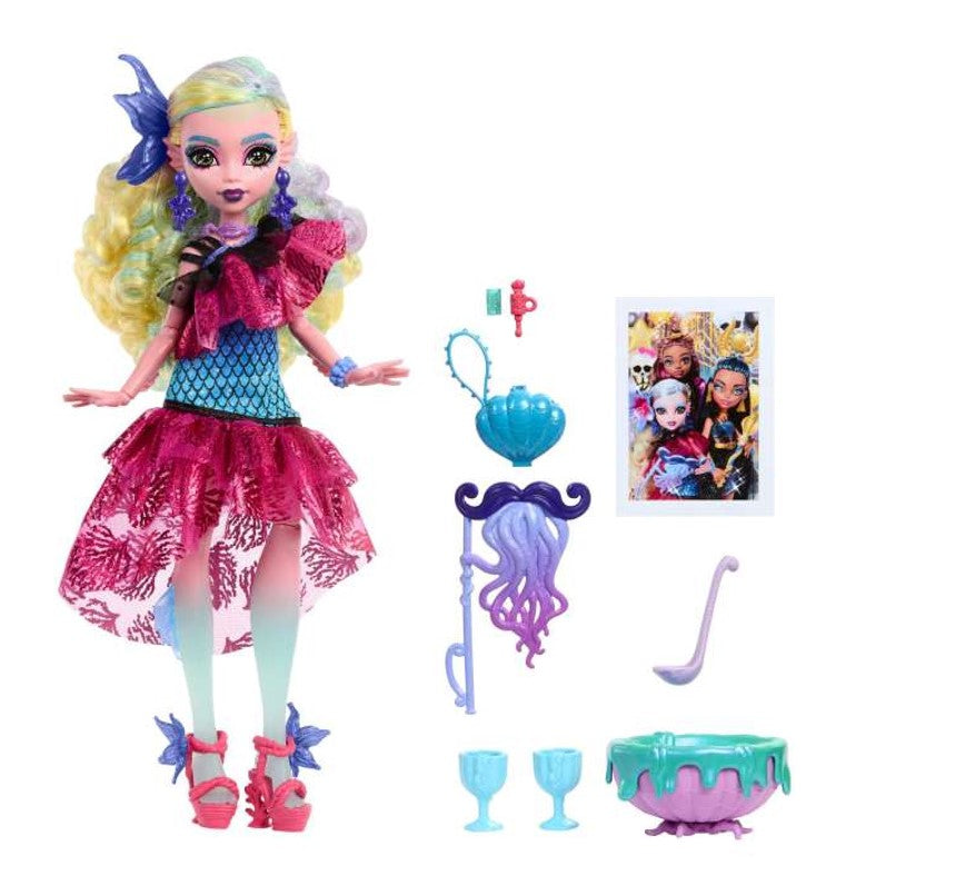 Boneca Monster High Dança Do Monstros Lagoona Blue - Mattel