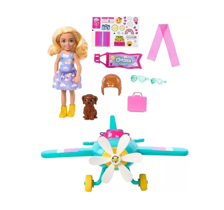 Barbie Conjunto Chelsea Piloto de Avião - Mattel