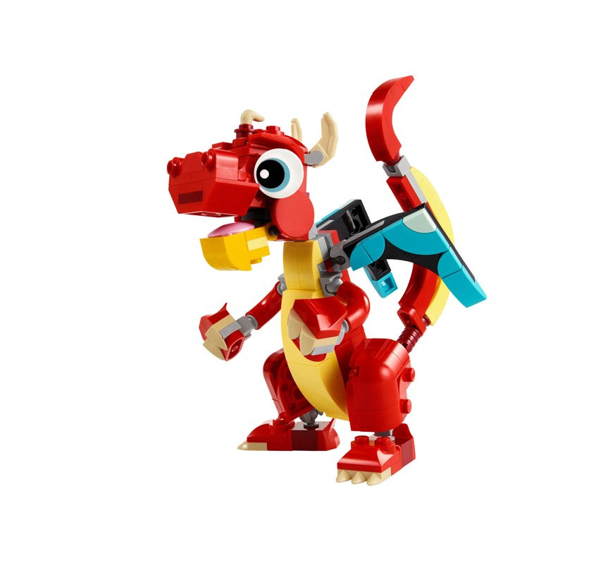 Lego Creator 3 em 1 Dragão Vermelho - 31145