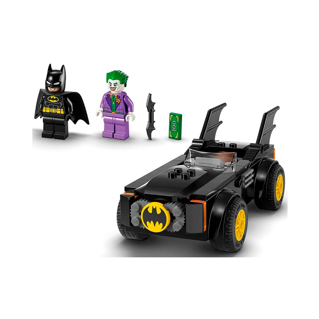 Lego DC Perseguição de Batmóvel Batman vs Coringa