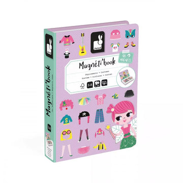 Livro Magnético Fashion 54 Peças - Janod