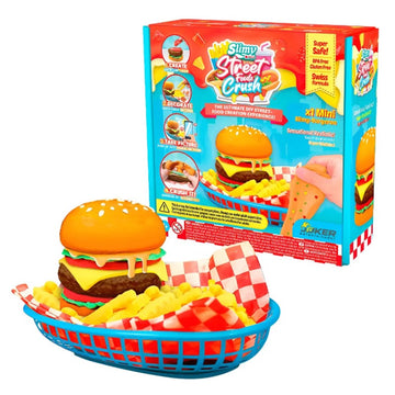 Kit de Slime de Hamburger Slimy DIY Street Food Crush - Candide