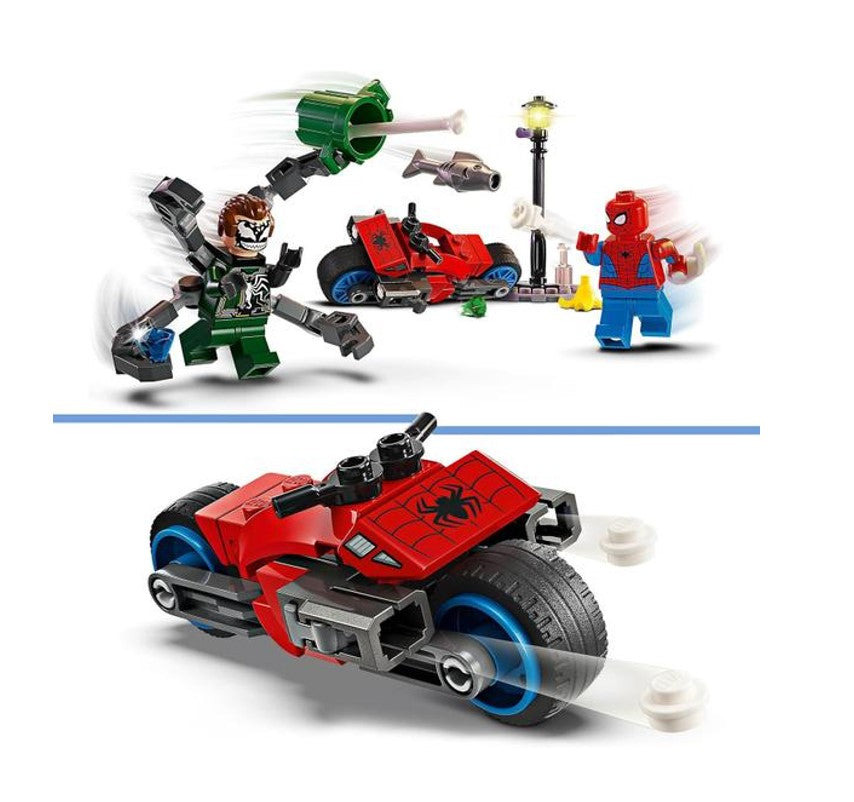 Lego Marvel Perseguição Homem-Aranha vs. Doc Ock - 76275