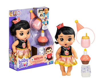 Boneca Baby Alive Festa De Aniversario Katie Kat - Hasbro