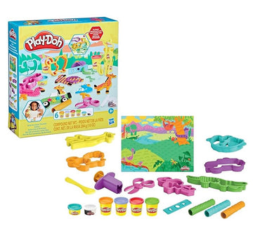 Conjunto Play-Doh Animais Selvagens - Hasbro