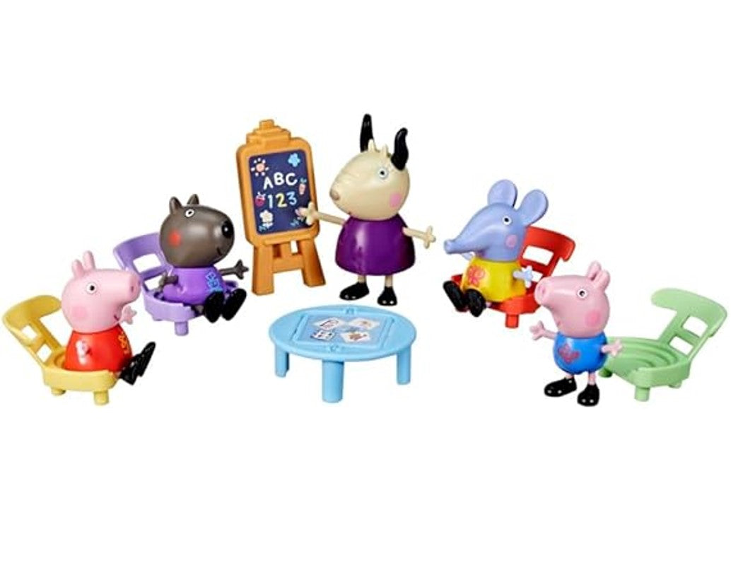 Boneca Peppa Pig Playset Turminha Da Peppa - Hasbro