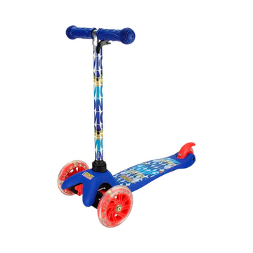 Patinete Ajustável Sonic 3 Rodas com Led BBR Toys